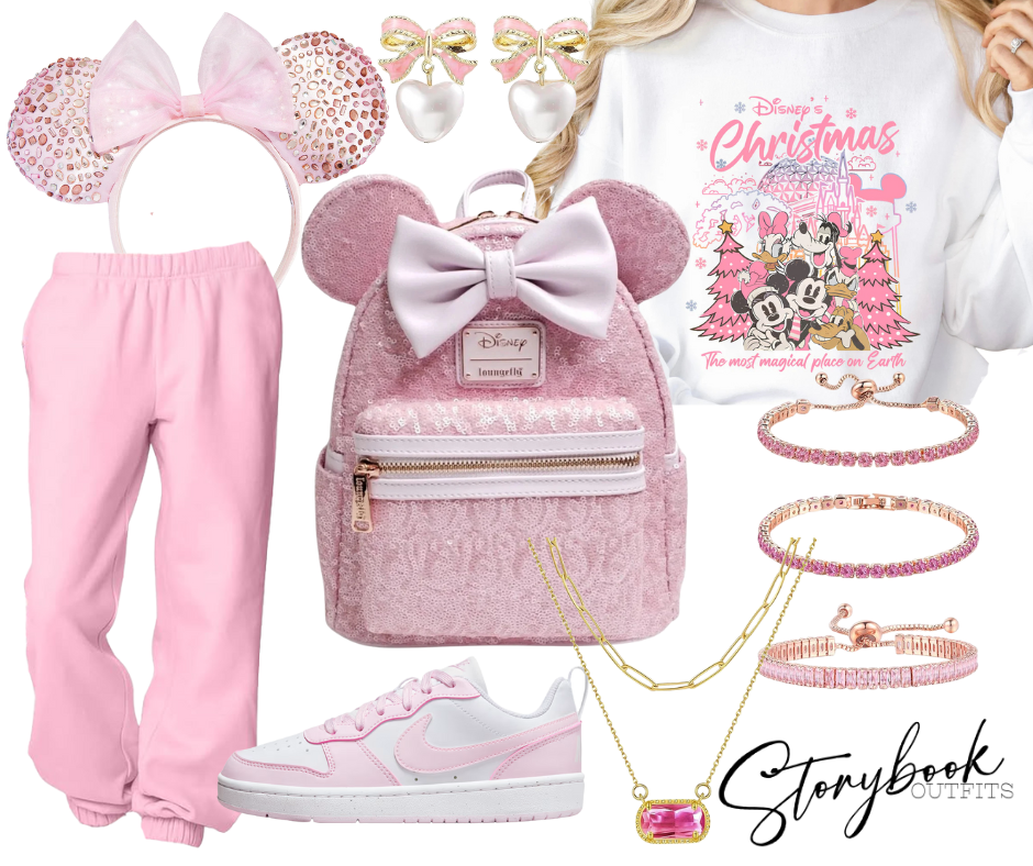 ✨ Think pink this Disney Christmas! 🎀💗